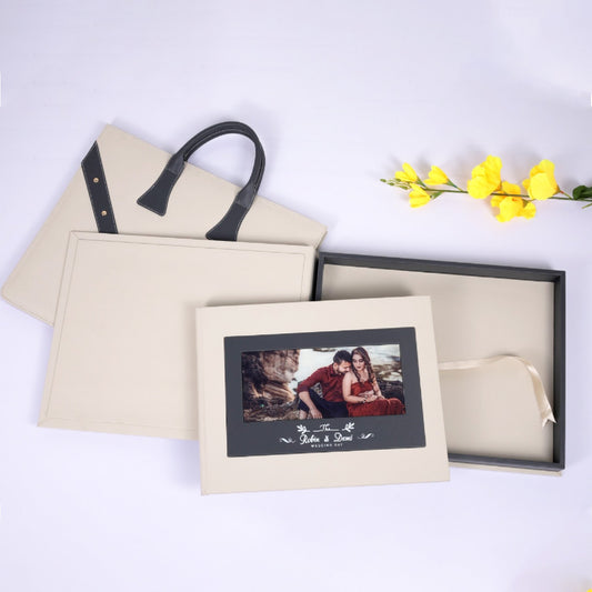 Premium Leather Box With Acrylic Window (SP-26) photo 2