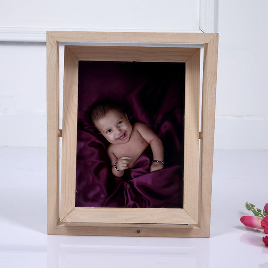 Wooden Rotating Photo Frame (KD-17) photo 2