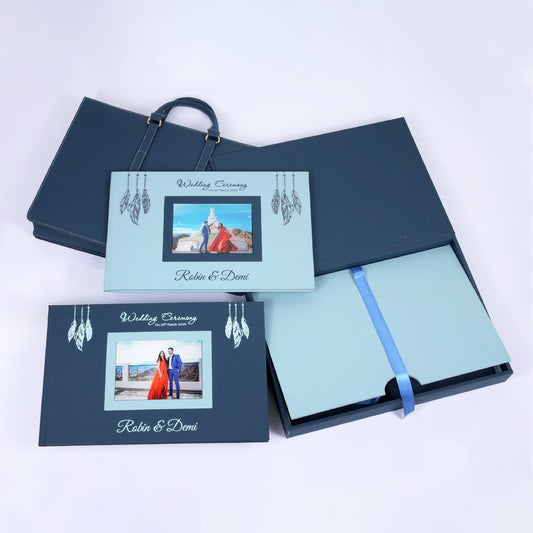 Premium Leather Box for 2 Albums (SG-07) photo 2