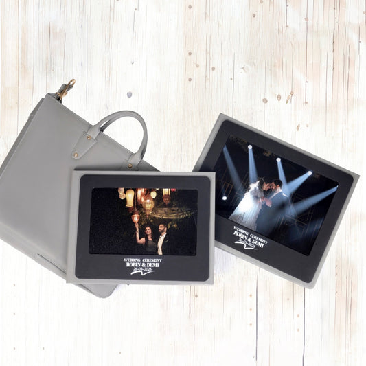 Premium Leather Box With Acrylic Photo and Text Embossed (SP-05) photo 1