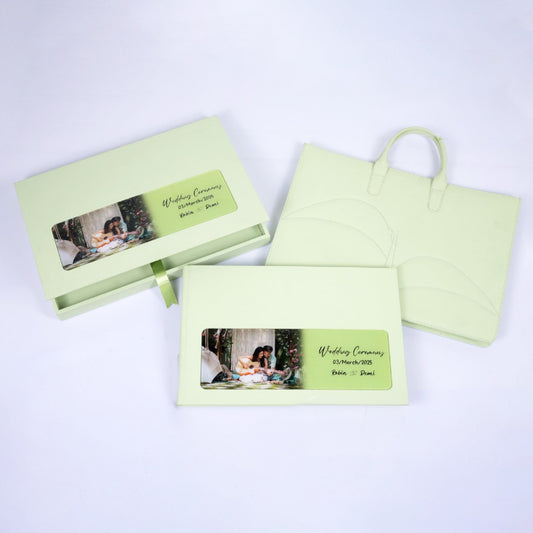 Premium Leather Box With Acrylic Window (SP-20) photo 1