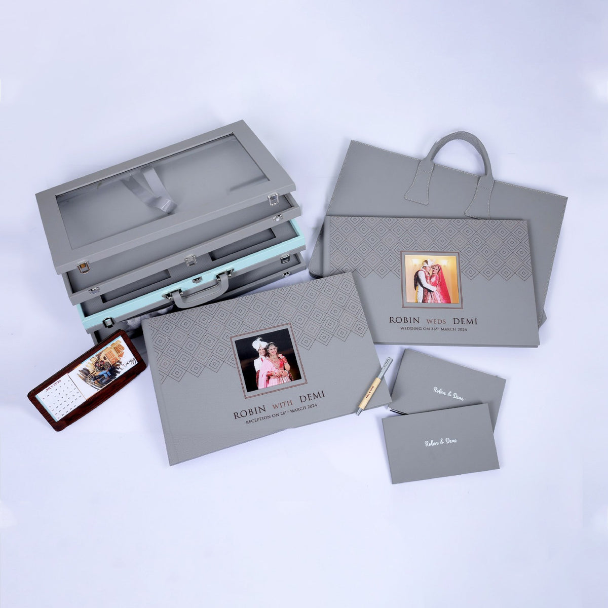 Triple-Decker Briefcase with Acrylic Front Panel (SG-05) photo 1