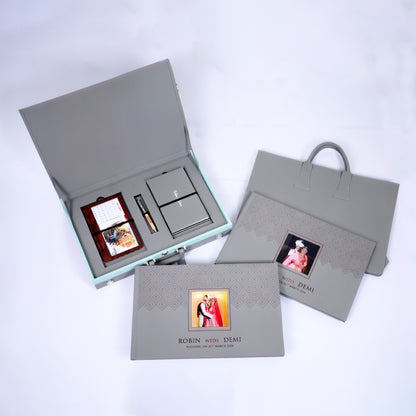 Triple-Decker Briefcase with Acrylic Front Panel (SG-05) photo 2