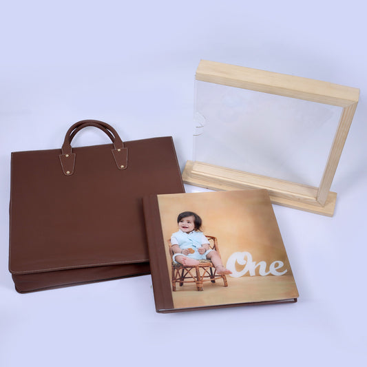 Wooden Box With Acrylic Front & Back (KD-01) photo 1