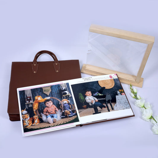 Wooden Box With Acrylic Front & Back (KD-01) photo 2