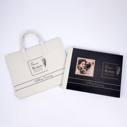 Wooden Cover With Photo and Text Print (CST-06) photo 1