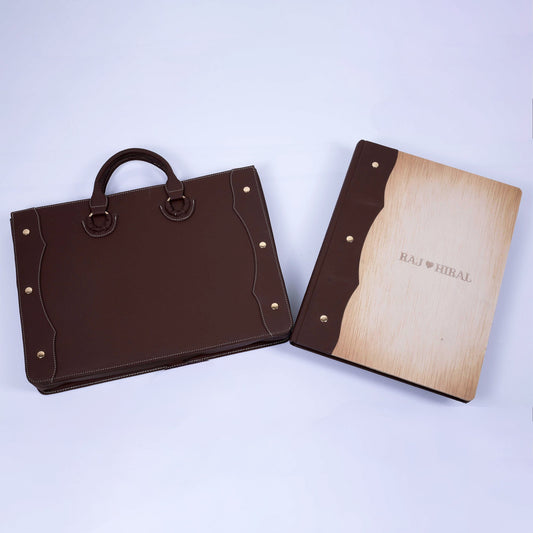 Wooden Cover With Text Engraving (CST-04) photo 1