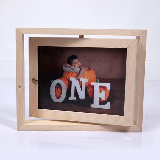 Wooden Rotating Photo Frame (KD-17) photo 1